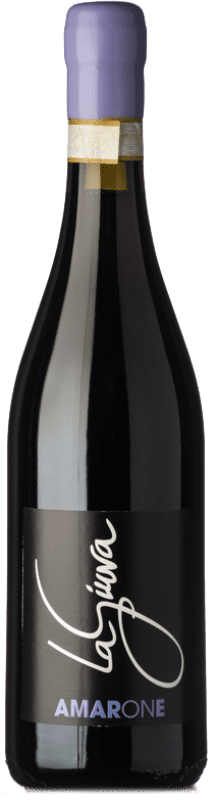 67,95 € Spedizione Gratuita | Vino rosso La Giuva Classico D.O.C.G. Amarone della Valpolicella Veneto Italia Corvina, Rondinella, Corvinone, Oseleta Bottiglia 75 cl