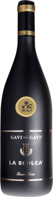 82,95 € 送料無料 | 白ワイン La Scolca Etichetta Nera D.O.C.G. Cortese di Gavi ピエモンテ イタリア Cortese マグナムボトル 1,5 L