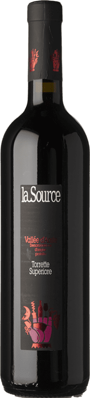 15,95 € Free Shipping | Red wine La Source Torrette Superiore D.O.C. Valle d'Aosta Valle d'Aosta Italy Bottle 75 cl