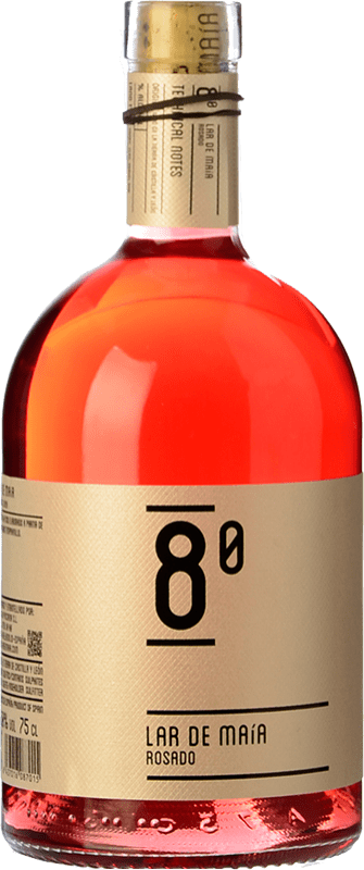 14,95 € 免费送货 | 桃红葡萄酒 Lar de Maía 8º 年轻的 I.G.P. Vino de la Tierra de Castilla y León 卡斯蒂利亚莱昂 西班牙 Tempranillo — 丹魄 瓶装 75 cl