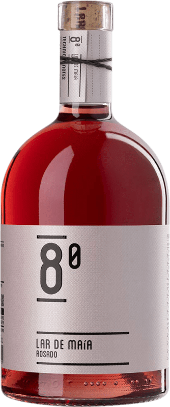 13,95 € Envío gratis | Vino Rosado Lar de Maía 8º Joven I.G.P. Vino de la Tierra de Castilla y León Castilla y León España Tempranillo 75 cl