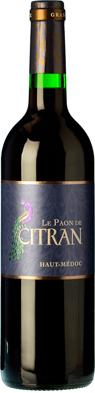 16,95 € Kostenloser Versand | Rotwein Château Citran Le Paon A.O.C. Haut-Médoc Bordeaux Frankreich Merlot, Cabernet Sauvignon Flasche 75 cl