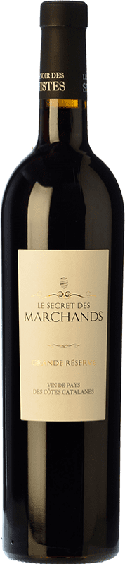 26,95 € Spedizione Gratuita | Vino rosso Le Manoir des Schistes Le Secret des Marchands Gran Riserva I.G.P. Vin de Pays Côtes Catalanes Rossiglione Francia Grenache Bottiglia 75 cl