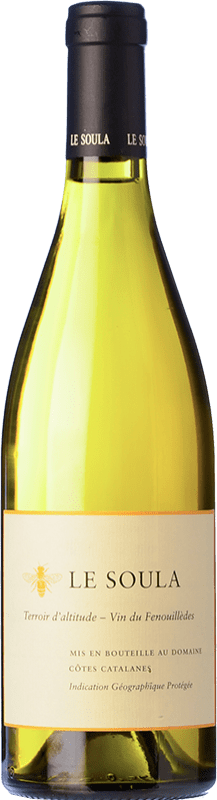 29,95 € Envio grátis | Vinho Branco Domaine Le Soula Terroir d'Altitude I.G.P. Vin de Pays Côtes Catalanes Roussillon França Garnacha — Grenache, Roussanne, Macabeo, Sauvignon, Vermentino, Marsanne 75 cl
