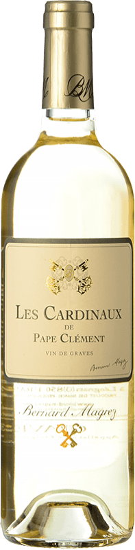 25,95 € Free Shipping | White Wine Bernard Magrez Les Cardinaux de Pape Clément A.O.C. Graves Bordeaux France Sémillon, Muscadelle, Sauvignon Gris, Sauvignon 75 cl