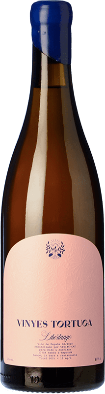 47,95 € Envío gratis | Vino Blanco Vinyes Tortuga Libertango España Garnacha, Macabeo, Parellada, Chenin 75 cl