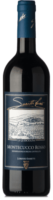 15,95 € Envio grátis | Vinho tinto Livio Sassetti Podere Pertimali Rosso D.O.C. Montecucco Tuscany Itália Sangiovese Garrafa 75 cl