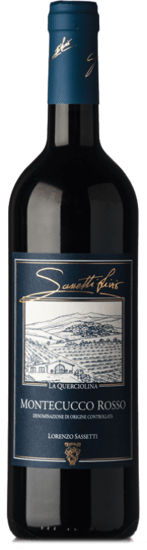 15,95 € Spedizione Gratuita | Vino Rosso Livio Sassetti Podere Pertimali D.O.C. Montecucco Toscana Italia Sangiovese 75 cl