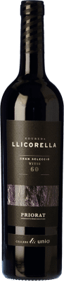 31,95 € 免费送货 | 红酒 Cellers Unió Llicorella Vitis 60 D.O.Ca. Priorat 加泰罗尼亚 西班牙 Grenache, Mazuelo 瓶子 75 cl