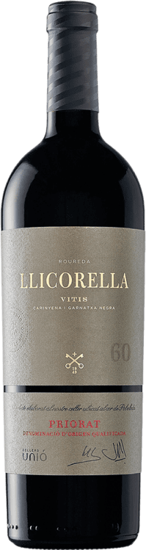 39,95 € Бесплатная доставка | Красное вино Cellers Unió Llicorella Vitis 60 D.O.Ca. Priorat Каталония Испания Grenache, Mazuelo бутылка 75 cl