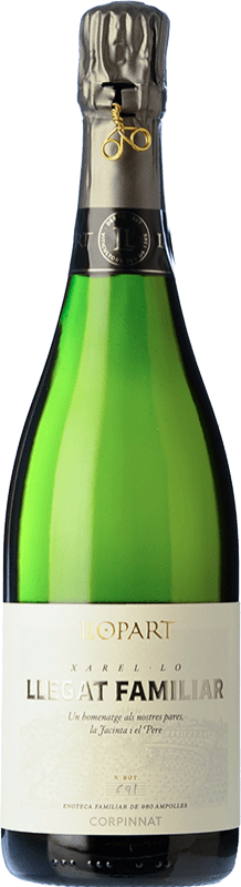 127,95 € 送料無料 | 白スパークリングワイン Llopart Llegat Familiar ブルットの自然 グランド・リザーブ Corpinnat カタロニア スペイン Xarel·lo ボトル 75 cl