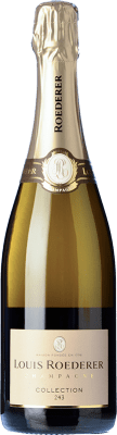 46,95 € 免费送货 | 白起泡酒 Louis Roederer Collection 243 香槟 A.O.C. Champagne 香槟酒 法国 Pinot Black, Chardonnay, Pinot Meunier 瓶子 75 cl