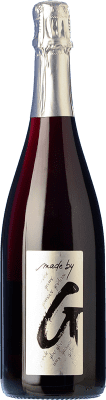 15,95 € 免费送货 | 白起泡酒 Domaine des Nugues Made by G Mousseux Demi Sec 半干半甜 法国 Gamay 瓶子 75 cl