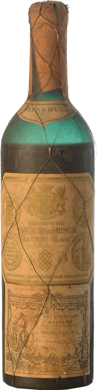 213,95 € 免费送货 | 红酒 Marqués de Riscal 1911 D.O.Ca. Rioja 拉里奥哈 西班牙 Tempranillo, Graciano, Mazuelo 瓶子 75 cl