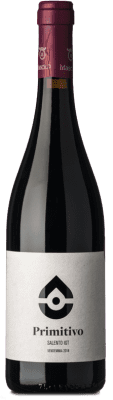 15,95 € Spedizione Gratuita | Vino rosso Masciullo I.G.T. Salento Puglia Italia Primitivo Bottiglia 75 cl