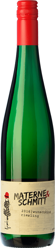 31,95 € Envio grátis | Vinho Branco Weingut Materne & Schmitt Wunschkind Q.b.A. Mosel Mosel Alemanha Riesling 75 cl