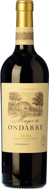 26,95 € Envoi gratuit | Vin rouge Olivares Mayor de Ondarre Especial Réserve D.O.Ca. Rioja La Rioja Espagne Tempranillo, Mazuelo Bouteille 75 cl