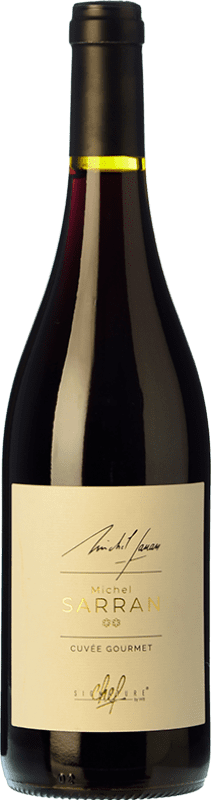 19,95 € Free Shipping | Red wine Wines and Brands Michel Sarran Cuvée Gourmet Rouge A.O.C. Corbières Languedoc France Syrah, Grenache Bottle 75 cl