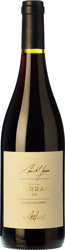 16,95 € Spedizione Gratuita | Vino Rosso Wines and Brands Michel Sarran Gourmet Cuvée A.O.C. Corbières Languedoc Francia Syrah, Garnacha — Grenache Bottiglia 75 cl