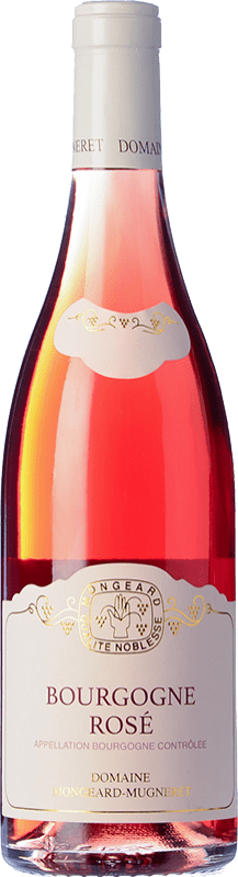 23,95 € Free Shipping | Rosé wine Mongeard-Mugneret Rosé Young A.O.C. Bourgogne Burgundy France Pinot Black Bottle 75 cl