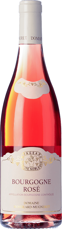 22,95 € Envío gratis | Vino rosado Mongeard-Mugneret Rosé Joven A.O.C. Bourgogne Borgoña Francia Pinot Negro Botella 75 cl