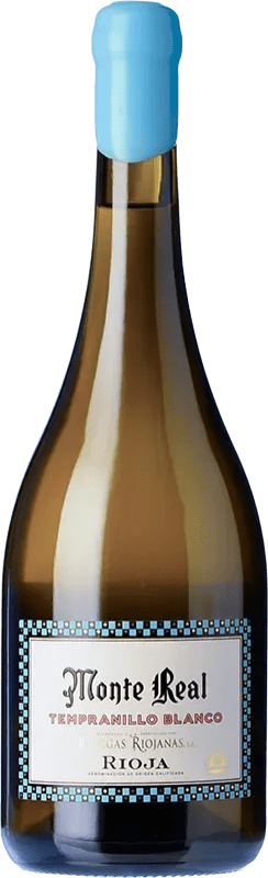 17,95 € Kostenloser Versand | Weißwein Bodegas Riojanas Monte Real D.O.Ca. Rioja La Rioja Spanien Tempranillo Flasche 75 cl