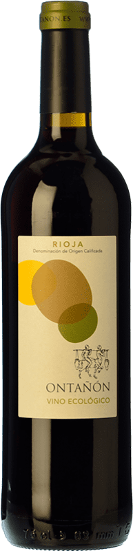 7,95 € Бесплатная доставка | Красное вино Ontañón D.O.Ca. Rioja Ла-Риоха Испания Tempranillo бутылка 75 cl