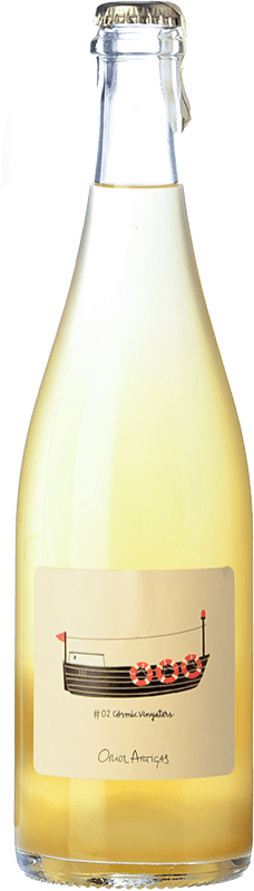 15,95 € Free Shipping | White Sparkling Wine Oriol Artigas SOS 02 Còsmic Vinyaters Pét-Nat Pétillant Naturel — Naturally Sparkling, Ancestral Spain Macabeo, Moscatel — Muscat 75 cl