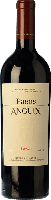 36,95 € Бесплатная доставка | Красное вино Pagos de Anguix Barrueco D.O. Ribera del Duero Кастилия-Леон Испания Tempranillo бутылка 75 cl