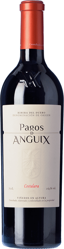 26,95 € Envoi gratuit | Vin rouge Pagos de Anguix Costalara D.O. Ribera del Duero Castille et Leon Espagne Tempranillo Bouteille 75 cl