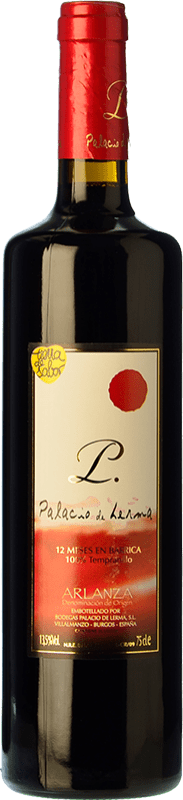 12,95 € Envío gratis | Vino tinto Palacio de Lerma Crianza D.O. Arlanza Castilla y León España Tempranillo Botella 75 cl