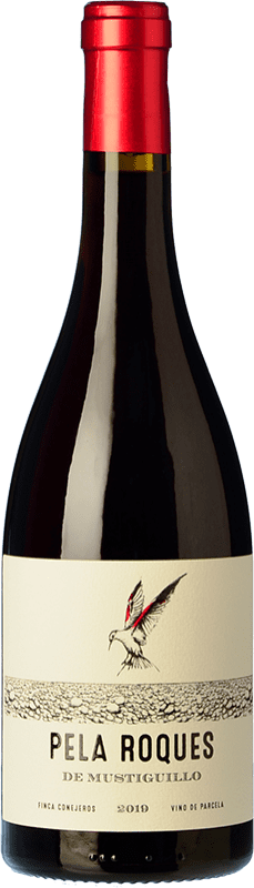 18,95 € Kostenloser Versand | Rotwein Mustiguillo Pela Roques D.O. Valencia Valencianische Gemeinschaft Spanien Syrah Flasche 75 cl