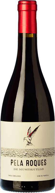 19,95 € Kostenloser Versand | Rotwein Mustiguillo Pela Roques D.O. Valencia Valencianische Gemeinschaft Spanien Syrah Flasche 75 cl