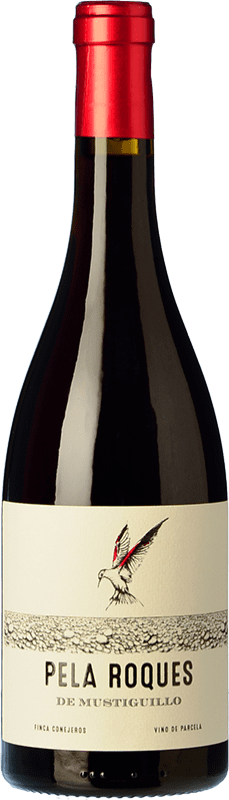 18,95 € Envio grátis | Vinho Tinto Mustiguillo Pela Roques D.O. Valencia Comunidade Valenciana Espanha Syrah 75 cl
