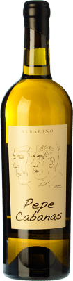 19,95 € Envoi gratuit | Vin blanc Castellun Augusti Pepe Cabanas I.G.P. Viño da Terra de Barbanza e Iria Galice Espagne Albariño Bouteille 75 cl