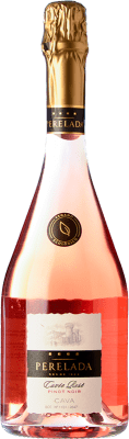 15,95 € Free Shipping | Rosé sparkling Perelada Rosé Cuvée Especial Brut Nature D.O. Cava Catalonia Spain Pinot Black Bottle 75 cl