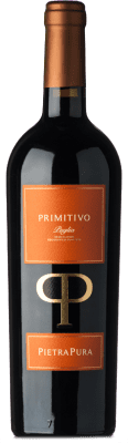 10,95 € Envío gratis | Vino tinto Pietrapura I.G.T. Puglia Puglia Italia Primitivo Botella 75 cl