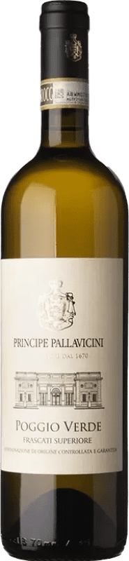 8,95 € Бесплатная доставка | Белое вино Principe Pallavicini D.O.C. Frascati Лацио Италия Bombino Bianco, Greco, Malvasia del Lazio бутылка 75 cl