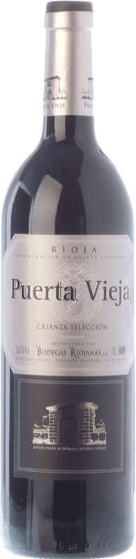 19,95 € 免费送货 | 红酒 Bodegas Riojanas Puerta Vieja Selección 岁 D.O.Ca. Rioja 拉里奥哈 西班牙 Tempranillo 瓶子 Magnum 1,5 L