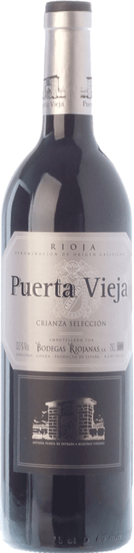 21,95 € Free Shipping | Red wine Bodegas Riojanas Puerta Vieja Selección Aged D.O.Ca. Rioja The Rioja Spain Tempranillo Magnum Bottle 1,5 L