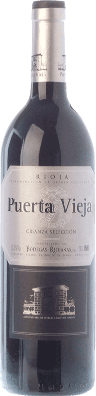 21,95 € Kostenloser Versand | Rotwein Bodegas Riojanas Puerta Vieja Auswahl Crianza — Kurze Fassreifung D.O.Ca. Rioja La Rioja Spanien Tempranillo Magnumflasche 1,5 L