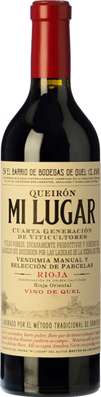 31,95 € Envoi gratuit | Vin rouge Queiron Mi Lugar D.O.Ca. Rioja La Rioja Espagne Tempranillo, Grenache Bouteille 75 cl