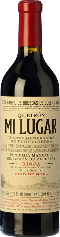 32,95 € Kostenloser Versand | Rotwein Queiron Mi Lugar D.O.Ca. Rioja La Rioja Spanien Tempranillo, Grenache Flasche 75 cl