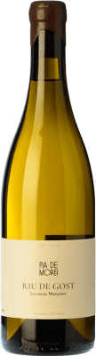 32,95 € Spedizione Gratuita | Vino bianco Pla de Morei Riu de Gost Spagna Incroccio Manzoni Bottiglia 75 cl