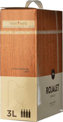27,95 € Free Shipping | Red wine Masroig Rojalet Negre Envellit D.O. Montsant Catalonia Spain Grenache, Carignan Bag in Box 3 L