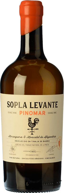 11,95 € Kostenloser Versand | Weißwein El Monte Sopla Levante Pinomar Spanien Muscat von Alexandria, Merseguera Flasche 75 cl