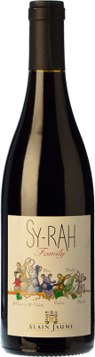 12,95 € 免费送货 | 红酒 Alain Jaume SY-RAH Family 法国 Syrah 瓶子 75 cl