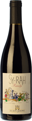 12,95 € Free Shipping | Red wine Alain Jaume SY-RAH Family France Syrah Bottle 75 cl