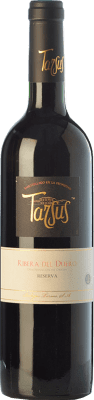 58,95 € Envío gratis | Vino tinto Tarsus Reserva D.O. Ribera del Duero Castilla y León España Tempranillo, Cabernet Sauvignon Botella Magnum 1,5 L