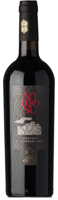 17,95 € Бесплатная доставка | Красное вино Tenute Gregu Animosu D.O.C. Cannonau di Sardegna Sardegna Италия Cannonau бутылка 75 cl